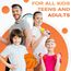 Blooms 5 Stück Haarband Herren & Jungs, Elastische Sport Stirnband Kinder Anti-Rutsch Unisex Haarreifen Männer Damen - Kopfband für Fußball Yoga Laufen