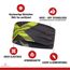 Atmungsaktives Sport Stirnband Damen & Herren - schnelltrocknendes Kopfband zum Wenden - leichtes & elastisches Haarband, winddichtes Schweißband Stirn (neon/grau)