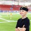 Junior 4-14 Jahre Sport Stirnband zum Wenden, 2-lagig für kalte Temperaturen, schnelltrocknend, Headband, Ohrenschützer, Schweißband, Haarband, Kopfband, Wandern, Laufen, Rad, Ski (GreyX)
