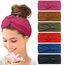 Haarbänder Damen Breite Elastische Weiche 6 Pcs Sommer Boho Stirnband Print Haarschmuck Yoga Sport Haarband Mehrfarbig Dünn Stirnbänder