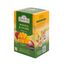 Ahmad Tea - Mango & Lychee - Grüner Tee mit Mango und Litschi - Mit Fruchtstücken - Einzeln Verpackte, Aromaversiegelte Teebeutel mit 2g Tee pro Portion - 20 Teebeutel mit Band