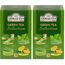 Ahmad Tea - Green Tea Selection - Sortiment aus grünem Tee - Klassisch, Jasmin, Minze, Zitrone - Einzeln Verpackt & Aromaversiegelt - 20 Teebeutel mit Band (Packung mit 2)