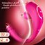 Vibration für Frauen Sex Spielzeug für die Frau Paare mit APP, 2in1 Vibrator G-Punkt Anal Klitoris Vibratorensets 10Modi, Leise Tragbarer Vibratoren Bdsms Sexspielzeug Extrem Sex Toyset für Woman Rosa