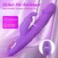 Lotusblooms G-Punkt Realistischer Dildo Vibrator für Frauen Klitoris, 10*10 Superstarke Dual-Vibrationsmodi Sex Spielzeug für Paare Solo, Leiser IPX6 Rabbit Vibratorensets Luxuriöser Extrem Sex Toyset