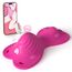 App Fernbedienung Vibrator 9+9 Dualmotor Vibrationsmodi Butterfly G Punkt Vibratoren Tragbarer Klitorisvibrator Sit & Ride Sex Spielzeug für die Frau Vibratorensets Frauen Klitoris