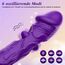 4 in 1 Dildo Vibrator G Punkt Vibration für Frauen Klitoris,7 Spannmodi 10 Vibrationsmodi 6 Oszillierende Modi, Clitoris Vibrator Sex Spielzeug,Sex Toy Lecken für Klitoris Stimulator für Sie