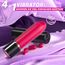 Mini Vibrator Vibratorensets für frauen Mit Vier Silikonköpfe-Sex Toys Lipstick Vibration für Frauen Sex Spielzeug für die Frau mit 10 VibrationModi, Leise Vibratoren Sexspielzeug (Vibratorensets)