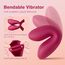 SVAKOM ECHO PRO Vibrator mit APP Heizungfunktion Vibratorensets, Leise Starke Zielgenaue Klitorisstimulator Erotik Sexspielzeug für die Paare Dildo Auflegevibrator Klitoris Stimulator für Sie Sex Toys