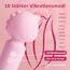 Vibration für Frauen mit 10 Vibrationsmodi Massage, Sex Spielzeug für die Frau Klitoris G-Punkt, Vibratorensets für Frauen, Vibrator Sex Toys Magic Wand Vibratoren mit Klitorisstimulation