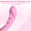 Klassischer G-Punkt Vibrator Vibratoren für sie Sexspielzeug für sie Klitoris Stimulator leise, Silikon Realistische Dildo Extrem 12 Vibration Modi Sexspielzeug (Pink)