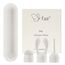 Fae Mini Vibration für Frauen - Klitoris und G-Punkt Stimulator mit 10 Vibrationsmodi & 3 Aufsätzen Sexspielzeug, Stimulator Sex Toy Vibratorensets - Joy Serie, Whisper White