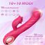 Dildo Vibrator Frauen Sex Toys - Vibration für Frauen Klitoris Sex Spielzeug für die Frau mit 10 Vibrations- und Wackelmodi Sex Spielzeug für die Paare Vibrators Sexspielzeug für Frauen Solo Sextoy