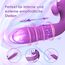 Vibrator Dildo Sexspielzeug für Frauen G-Punkt Klitoris, Sex Spielzeug für die Frau mit 10 Stoßfunktion Teleskop Vibration, Vibratorensets für Frauen Paare, Analvibrator für Sie, Masturbator Sex Toys