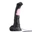 Nothosaur CONOLA (mit Schlauch) 34cm Fantasy Horse Dildo, Platin Silikon Tier Dildo mit texturiertem Kopf & Venen Schaft, Dicke Monster Anal Dildos mit starkem Saugtasch für G-Spot, Prostata
