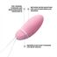 LELO Smart Bead Beckenbodentrainer, Liebeskugeln Sexspielzeug, Touch Sensor Beckenbodentrainer für Frauen - weibliche Liebeskugeln mit Vibrationen und 2 Jahr Garantie, Pink