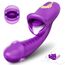 Zungen Sexspielzeug realistische Dildo Vibratoren, G Punkt Vibrator für Frauen Klitoris-Vibrator 10 Vibrationen 10 Zungenlecken, Nippel Klitoris Stimulator Sexspielzeug für Erwachsene für Frauen Paare