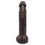 Xocity 27cm XLL Realistischer Dildo mit Starker Saugnapf, Dilos Sexspielzeug für Frauen, Männer Analdildo Anal Plug, Dildo Groß Lang Sex Toyset for Women (Schwarze Schokoladenfarbe)
