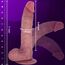 28CM Dildo Realistischer Penis Klassische Dildos Anal Dildo XXL Silikon Starkem Saugnapf, Sexspielzeug Analdildo mit Echten Venen und Prallen Hoden Sex Spielzeug für die Frau und Männer Sex Toy