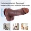 Realistischer Silikon-Dildo, Super-Klassiker-Dildo mit starkem Saugnapf, Sexspielzeug für Männer, Frauen und Paare M