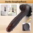 Feelip 29 cm Realistischer Black Dildo Anal, Klassische Dildos mit Starkem Saugnapf Sex Spielzeug für Die Frau Analdildo Männer XXL Dildo Groß Sex Toy Diloschwanz für Frauen Sex Spielzeug