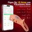 Penisring Vibrator Penishülle Sex Spielzeug für Die Paare, Männer Sexspielzeug Penisringe für G-Punkt Hoden DRAGOSTI Penis Ring 10x Vibration mit App, Penis Sleeve Cockring Sex Toyset für Man Paare