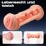 Elektrischer Masturbator Sex Spielzeug für die Männer Solo - Masturbieren Taschenmuschi SexSpielzeug mit Doppelte Vibrationskanäle 9 Vibrationsmodi, Masturbatoren Blowjob Muschi Sex Toys mit 3D Vagina