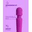MySecretCase Vibratorensets für Frauen Klitoris 20cm Auflege Vibration für Frauen Kabellos 20 Vibrationen + 8 Geschwindigkeiten Vibrator Sexspielzeug Paar Vibrator Klitoris Wasserdicht USB (Lila)