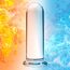 Roluck Glas Analplug Buttplug,Groß Glasplug Butt Plug SM Masturbation G-Punkt Stimulator für Frauen Männer Paare Valentine's Gift Sexspielzeug Sex-Toys