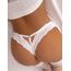 ohyeahlady Weiß String Tanga Damen Sexy Dessous Spitze Seamless Thong Unterwäsche Frauen Atmungsaktiv Brazilian Slip Panty Bikini Unterhosen Panty Große Größen Hipster Weiß,S