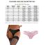 comeondear Sexy String Tangas für Mollige Frauen Brasilien Slip Damen Spitze Große Größe Erotische Höschen Nahtlos Dessous Unterwäsche Curvy Übergröße Unterhosen Niedrige Taille Thongs Women(Rosa,L)