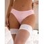 comeondear Sexy String Tangas für Frauen Brazilian Slip Damen Spitze Große Größen Erotische Höschen Dessous Unterwäsche Curvy Übergrößen Unterhosen Thong Low Waist Mini Bikini(Schwarz+Weiß+Rosa,M)
