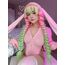 KORURACLUB Cosplay Sexy Bunny Outfit Rosa Cosplay Dessous für Damen Tierkostüme Bunny Bodysuit (L-XL)