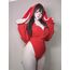 KORURACLUB Cosplay Sexy Bunny Outfit Cosplay Dessous für Damen Tierkostüme Bunny Bodysuit (Rot, XS-M)