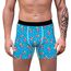 Aueyan, Lustige Geschenke für Herren, Blaue Unterwäsche, Popcorn-Geschenk, Lustige Boxershorts, Niedliche Unterwäsche für Teenager, Jungen, Lustige Pyjama-Shorts, Größe S