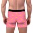 Aueyan, Lustige Unterwäsche für Herren, Boxershorts, Neuartige Boxershorts, Grafische Shorts, 3D-Druck, Kühlende Unterwäsche, Hot Pink, Größe L