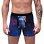 Aueyan, Elefanten-Unterwäsche für Herren, Galaxie-Boxershorts, Herren-Unterwäsche, Slip, Verrückt, Lustige Unterwäsche, Trunk, Tierdruck, Geschenke für ihn, Ehemann, Freund
