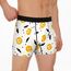 Aueyan, Halloween-Kürbis-Boxershorts für Herren, Halloween-Kostüm-Accessoires, Orangefarbene Unterwäsche, Herren-Boxershorts, Größe XXL