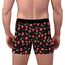 Aueyan, Herren-Valentinstagsunterwäsche, Ehemann-Valentinstagsgeschenke von der Frau, Valentinstag, Freund, Für Herren, Mittlere Taille, Lustige Boxershorts, Lippendruck, Humor, Gag, Geschenk, XXL