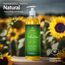 Vibratissimo Natural 1000 ml Massageöl - Sanfte Pflege mit Natürlichen Inhaltsstoffen - Hautfreundlich, Gleitöl, Liebesöl