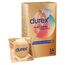 Durex Natural Feeling Kondome – Latexfreie Kondome aus Real-Feel-Material & mit anatomischer Easy-On-Form – 14er Pack (1 x 14 Stück)