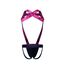 JOCKMAIL Herren Harness mit Jockstrap Bodysuit Sexy Herren Schultergurte G-String Tanga Schultergurt Fitness Einteiler, rose, M