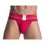 GYM Herren klassischer Sport-Slip mit 7,6 cm breitem Band, Rot/Ausflug, einfarbig (Getaway Solids), Small