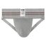 GYM Herren 7,6 cm breites Band Classic Athletic Supporter, Meliert, Grau, X-Large