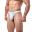 Summer Code Herren G String Tanga Männer Low Rise Micro Mesh Tanga Unterwäsche T-Back Unterhose mit Stretch, Grau, M