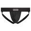 Herren Jock Strap, Wide Band Mesh Male Unterwäsche Jockstrap Competitive Athletic Supporter for Gym Vasektomy Rugby Marathon, Schwarz, X-Large