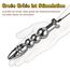 Extrem Electro Shock Analplug Zubehör, Edelstahl Anal beads Butt Plug Masturbator - Vaginal Plug Analkugeln Anal Dilatator Elektrosex Analdildo Doppelpoliger Sexspielzeug für Frauen Männer Paare(A)