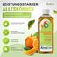 AlmaWin® Orangenölreiniger ÖKO [4x 500ml] ideal als starker Allesreiniger & Fettlöser - Veganes Orangenreiniger Konzentrat in recycelter Flasche - Besonders ergiebiger Orangenöl Reiniger