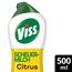 Viss Cleanboost Scheuermilch Citrus effektives Reinigungsmittel 100% kraftvoll gegen Fett und Schmutz mit 100% natürlichen Reinigungspartikeln 500 ml