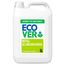 Ecover Allzweckreiniger Nachfüllpack, entfernt Schmutz und Dreck auf harten Oberflächen, Zitronengras- und Ingwerduft, 1 x 5L Packung