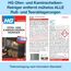 HG Ofenglasreiniger-Spray – Wirksamer Reiniger für Kamine, Öfen und Feuerstellen gegen Ruß, Teer und Fett – 500 ml